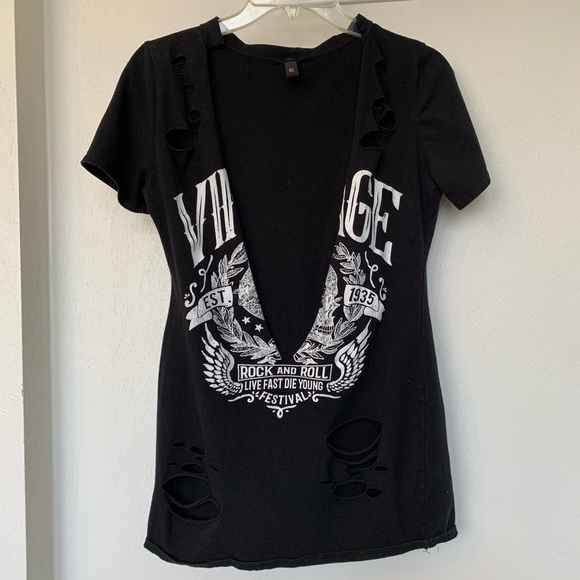 K Distressed Short Sleeve Rock and Roll Festival - Picture 13 of 16